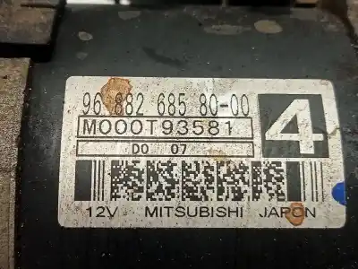 Peça sobressalente para automóvel em segunda mão motor de arranque por citroen c3 picasso lx referências oem iam 968826858000  