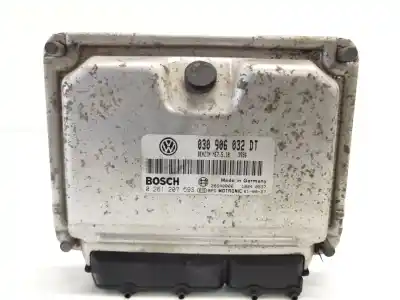 Second-hand car spare part Ecu Engine Control for VOLKSWAGEN POLO (6N2) 1.4 OEM IAM references 030906032DT  0261207593