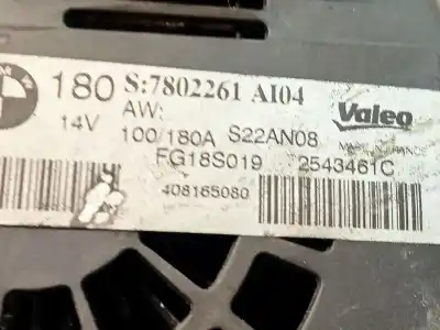 Second-hand car spare part alternator for bmw 5 (e60) 520 d oem iam references 7802261  fg18s019