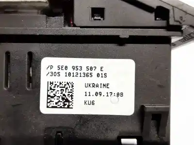 Автозапчасти б/у предупреждение за skoda octavia iii combi (5e5, 5e6) 2.0 tdi ссылки oem iam 5e0953507e  