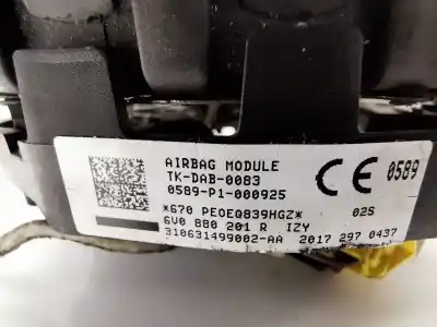 Автозапчастина б/у передня ліва подушка безопасности для skoda octavia iii combi (5e5, 5e6) 2.0 tdi посилання на oem iam 6v0880201r  0589p1000925