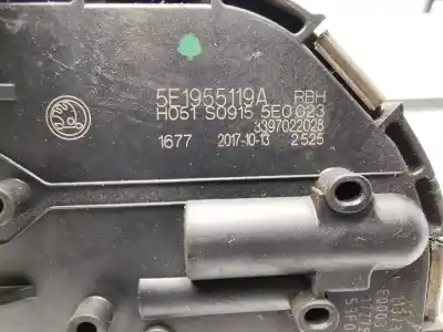 Автозапчастина б/у двигатель передніх склоочисників для skoda octavia iii combi (5e5, 5e6) 2.0 tdi посилання на oem iam 5e1955119a  