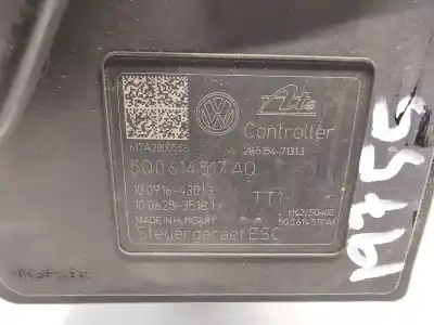Pezzo di ricambio per auto di seconda mano abs per skoda octavia iii combi (5e5, 5e6) 2.0 tdi riferimenti oem iam 5q0614517aq  
