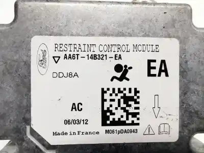 Автозапчасти б/у блок управления подушками безопасности за ford fiesta vi (cb1, ccn) 1.25 ссылки oem iam aa6t14b321ea  