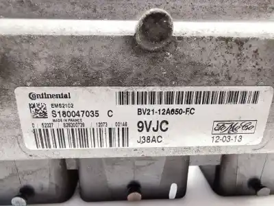 Автозапчасти б/у блок управления двигателем за ford fiesta vi (cb1, ccn) 1.25 ссылки oem iam bv2112a650fc  s180047035