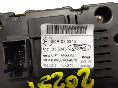 Автозапчасти б/у многофункциональный дисплей за ford fiesta vi (cb1, ccn) 1.25 ссылки oem iam ba6t18b955ba  10r035345