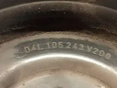 Pezzo di ricambio per auto di seconda mano puleggia dell albero motore per skoda octavia iii combi (5e5, 5e6) 2.0 tdi riferimenti oem iam 04l105243  