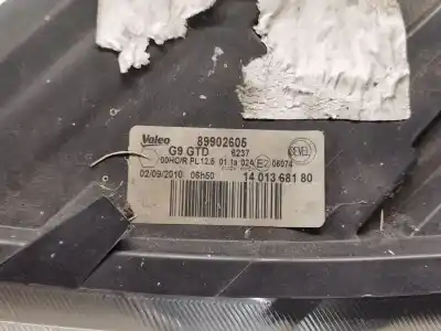 Автозапчастина б/у ліва фара для peugeot expert furgón (vf3a_, vf3u_, vf3x_) 2.0 hdi 130 посилання на oem iam 89902605  