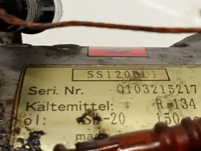 Peça sobressalente para automóvel em segunda mão compressor de ar condicionado a/a a/c por bmw 3 (e46) 320 d referências oem iam 64528386650  