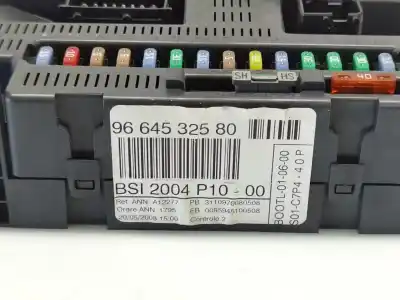 Автозапчастина б/у блок управління bsi для citroen c3 i (fc_, fn_) 1.4 hdi посилання на oem iam 9664532580  
