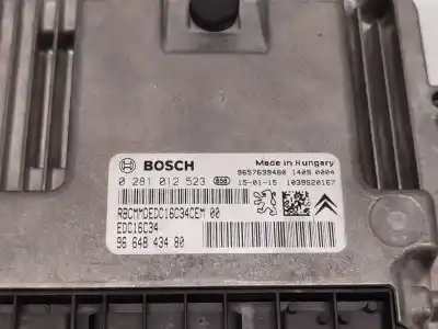 Second-hand car spare part ecu engine control for citroen c3 i (fc_, fn_) 1.4 hdi oem iam references 9664843480 / 9657699480 edc16c34 0281012523