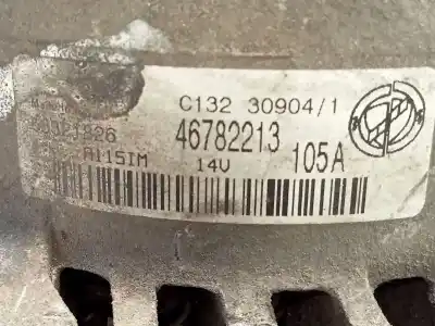 Pezzo di ricambio per auto di seconda mano alternatore per fiat stilo (192) 1.9 jtd cat riferimenti oem iam   