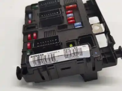 Second-hand car spare part fuse box unit for citroen xsara picasso (n68) 2.0 hdi oem iam references 9650618480  