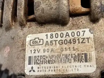Автозапчастина б/у генератор для mitsubishi l 200 (ka0/kb0) cabina doble invite 4x4 посилання на oem iam 1800a007  