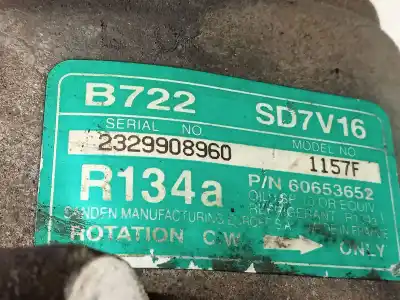 Автозапчасти б/у компрессор кондиционера воздуха за fiat multipla (186_) 1.9 jtd 105 (186axb1a) ссылки oem iam 60653652  