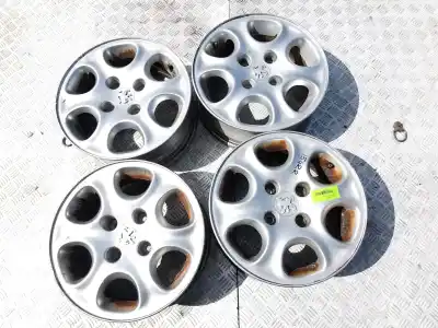 Peça sobressalente para automóvel em segunda mão JOGO DE JANTES por PEUGEOT 206 BERLINA  Referências OEM IAM   