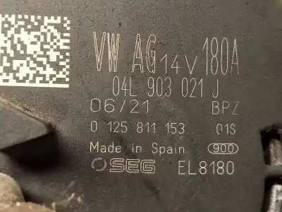 Автозапчасти б/у генератор за skoda octavia iii combi (5e5, 5e6) 2.0 tdi ссылки oem iam 0125811153  