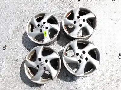 Peça sobressalente para automóvel em segunda mão JOGO DE JANTES por PEUGEOT 206 BERLINA  Referências OEM IAM   