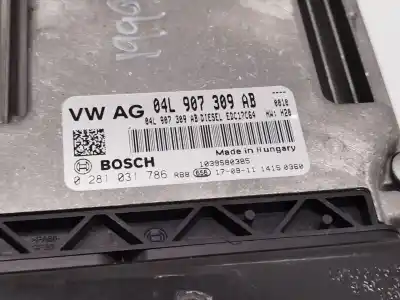 Second-hand car spare part ecu engine control for audi q3 (8ub, 8ug) 2.0 tdi oem iam references 04l907309ab 0281031786 