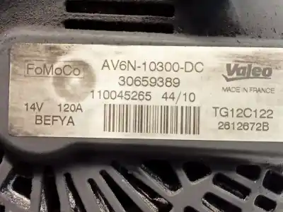 Автозапчастина б/у генератор для ford c-max trend посилання на oem iam av6n10300dc  