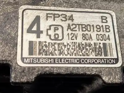 Peça sobressalente para automóvel em segunda mão alternador por mazda 626 v (gf) 2.0 (gfer) referências oem iam a2tb0191b  
