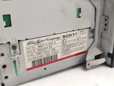 Second-hand car spare part audio system / radio cd for ford focus ii sedán (db_, fch, dh) 2.0 oem iam references 4m5t18c815ce 4m5t18c815ce 