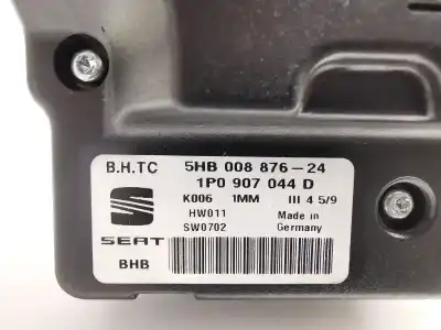 Peça sobressalente para automóvel em segunda mão comando de sofagem (chauffage / ar condicionado)  por seat leon (1p1) 1.9 tdi referências oem iam 1p0907044d  
