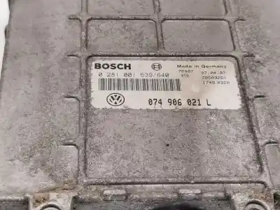 Автозапчасти б/у блок управления двигателем за vw transporter iv furgón (70a, 70h, 7da, 7dh) 2.5 tdi ссылки oem iam 074906021  