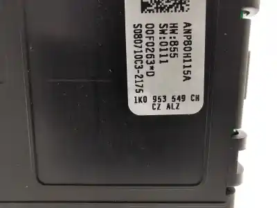 Second-hand car spare part light control unit for seat leon (1p1) 1.9 tdi oem iam references 1k0953549c  