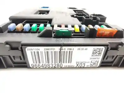 Second-hand car spare part bsi control unit for citroen c3 ii (sc_) 1.4 hdi 70 (sc8hzc, sc8hr0, sc8hp4) oem iam references 9664983280  