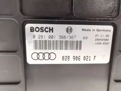 Second-hand car spare part ecu engine control for audi a4 b5 (8d2) 1.9 tdi oem iam references 028906021f  0281001366