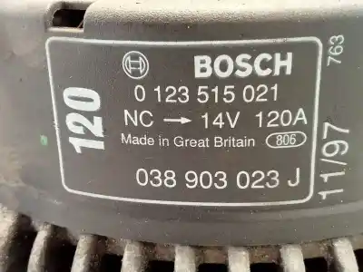 Автозапчастина б/у генератор для audi a3 (8l1) 1.9 tdi посилання на oem iam 0123515021  038903023j
