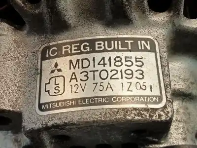 Автозапчастина б/у генератор для mitsubishi montero   (v3_w, v2_w, v4_w) 3.0 v6 4wd (v23w, v43w, v23c) посилання на oem iam md141855  