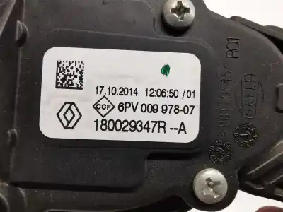 Автозапчастина б/у педальний потенціометр для renault clio iv (bh_) 0.9 tce 90 посилання на oem iam 180029347r  