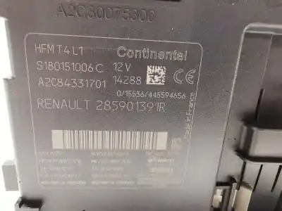 Автозапчастина б/у протикрадійний пристрій для renault clio iv (bh_) 0.9 tce 90 посилання на oem iam 285901391r s180151006c a2c84331701
