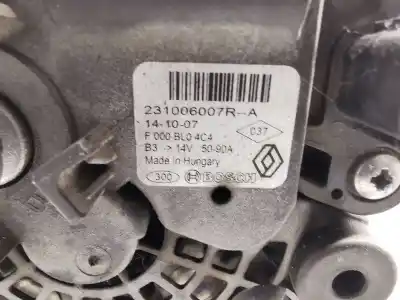 Автозапчастина б/у генератор для renault clio iv (bh_) 0.9 tce 90 посилання на oem iam 231006007r  f000bl04c4