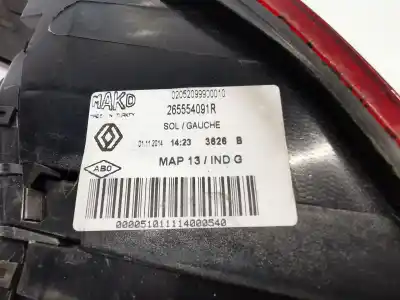 Автозапчастина б/у лівий ход ліхар для renault clio iv (bh_) 0.9 tce 90 посилання на oem iam 265554091r  