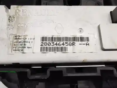 Second-hand car spare part multifunction display for renault megane iii fastback (bz0/1_, b3_) 1.5 dci (bz0c) oem iam references 280346458r  