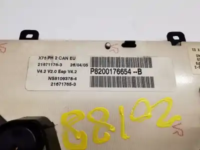 Second-hand car spare part dashboard for renault kangoo express (fc0/1_) 1.5 dci (fc08, fc09) oem iam references p8200176654b  
