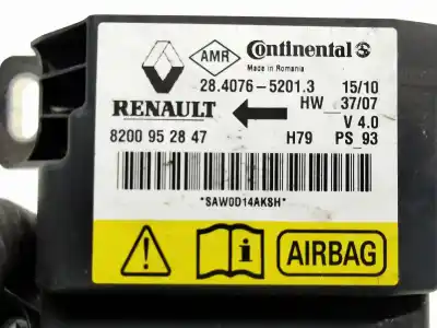 Second-hand car spare part airbag control unit for dacia duster (hs_) 1.5 dci oem iam references 8200952847  28407652013