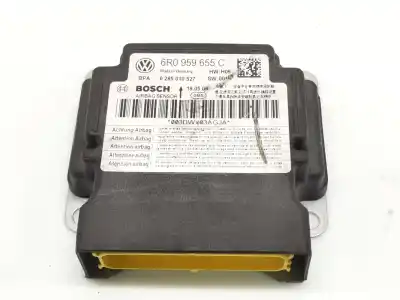 Second-hand car spare part AIRBAG CONTROL UNIT for VW POLO V (6R1, 6C1) 1.6 TDI OEM IAM references 6R0959655  