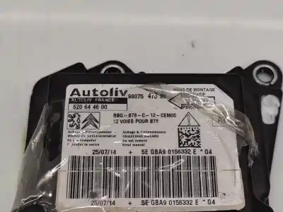 Автозапчасти б/у блок управления подушками безопасности за citroen c4 picasso ii 2.0 bluehdi 150 ссылки oem iam 9807547380  620644600