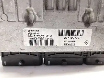 Автозапчастина б/у ебу контролер двигуна для renault megane iii fastback (bz0/1_, b3_) 1.5 dci посилання на oem iam 237100777r s180067109a 237100033r