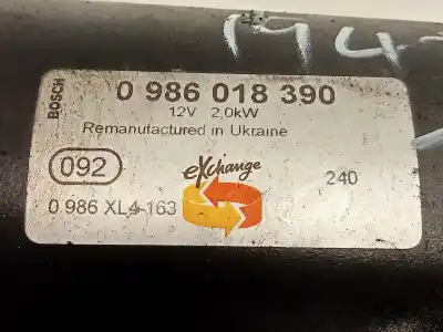 Автозапчасти б/у двигатель запускается за audi a3 (8l1) 1.9 tdi ссылки oem iam 0986018390  