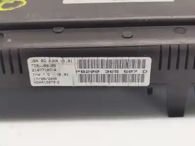 Second-hand car spare part dashboard for renault scénic ii (jm0/1_) 1.6 (jm0c, jm0j, jm1b) oem iam references p8200365607d  