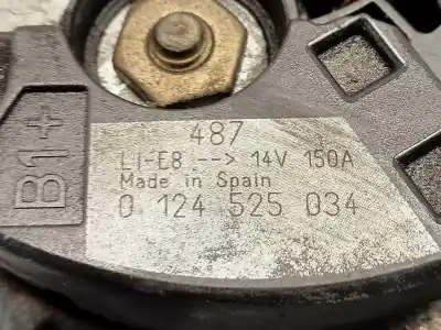 Pezzo di ricambio per auto di seconda mano alternatore per leciñena srp-3ed0  riferimenti oem iam 0124525034  9646477580