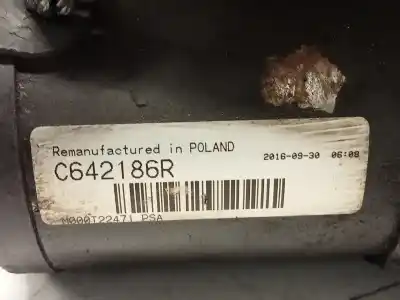 Pezzo di ricambio per auto di seconda mano motorino di avviamento per peugeot 307 break / sw (s1) xr clim riferimenti oem iam 9640825280  