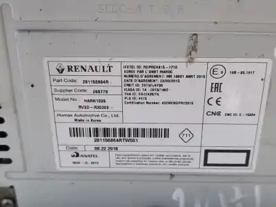 Автозапчастина б/у аудіо система / радіо cd для dacia lodgy (js_) 1.5 dci посилання на oem iam 281156864r  