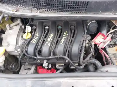 Pezzo di ricambio per auto di seconda mano MOTORE COMPLETO per RENAULT SCÉNIC II (JM0/1_) 1.6 (JM0C, JM0J, JM1B) Riferimenti OEM IAM K4MT7  