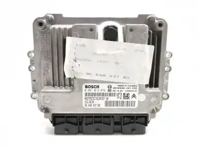 Pièce détachée automobile d'occasion CALCULATEUR MOTEUR ECU pour CITROEN C4 COUPÉ (LA_) 1.6 HDI Références OEM IAM 9664843780  